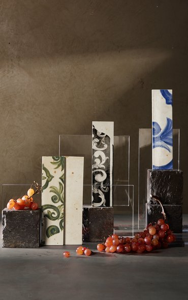 EFFETTO MAIOLICA Miniature Fregio | Marca Corona ceramic tiles