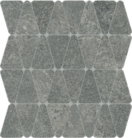 ARKIQUARTZ GRAPHITE TRIANGOLI TESSERE (31x34,5 cm)