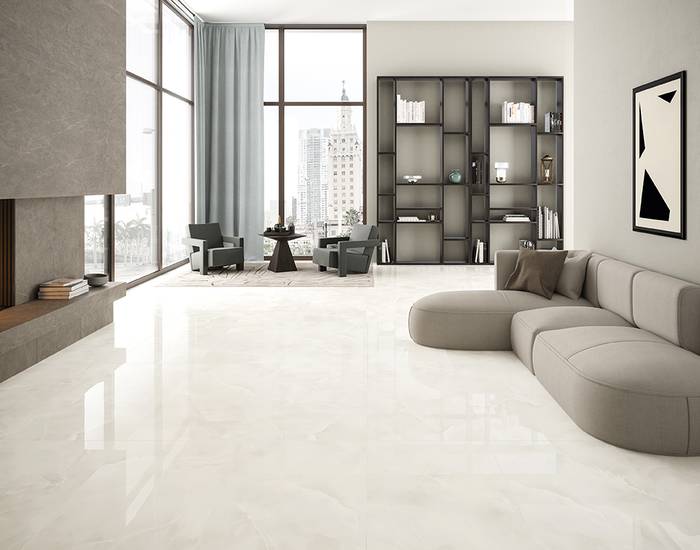 Bild der Kollektion Scultorea Foyer, Wohnräume, MARMOROPTIK