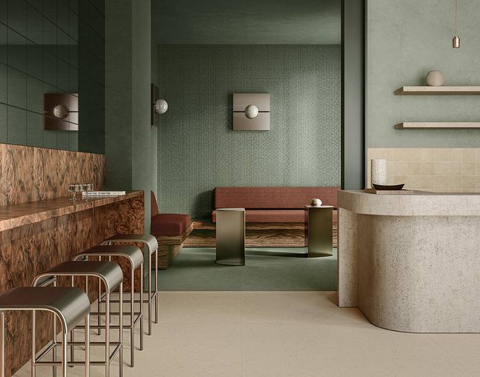 Image of the collection Multiforme Mira, Commercial spaces, TERRACOTTA AND CONCRETE EFFECT, DESIGN & DECOR EFFECT