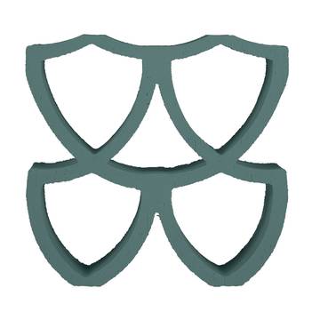 Color preview ARIALUCE CURVE VERDE - shade of GREEN, OTHER