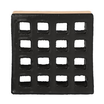 Color preview ARIALUCE PERTUSE NERO GLASSA - shade of BLACK, OTHER