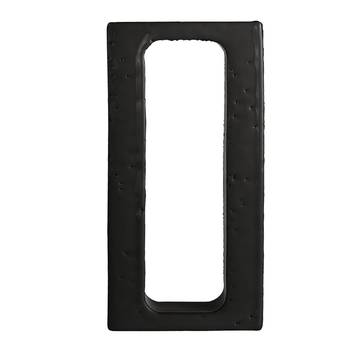 Color preview ARIALUCE ASOLE NERO GLASSA - shade of BLACK, OTHER