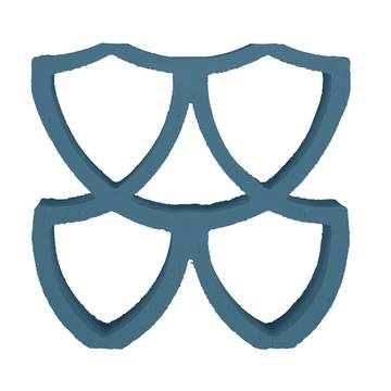 Color preview ARIALUCE CURVE BLU - shade of BLUE, OTHER