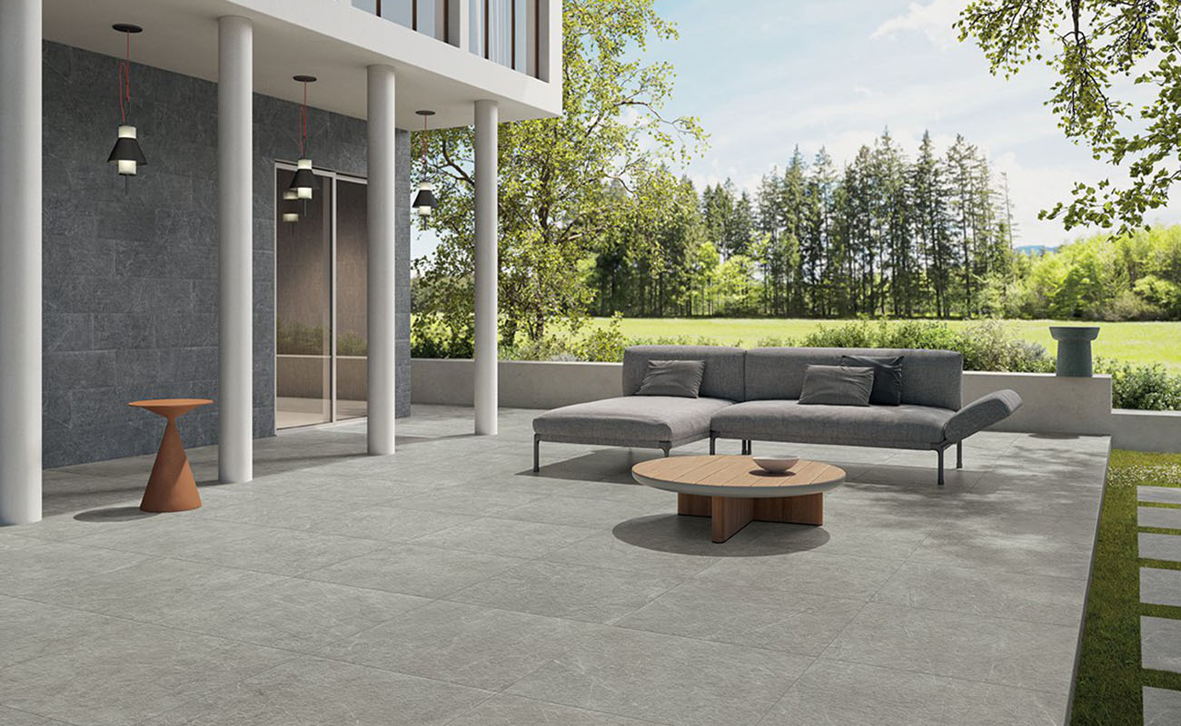 Arkistone 20 mm hi-thick stoneware floor tiles