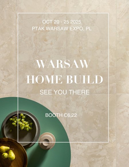 Official poster for Warsaw Home Build 2025 Marca Corona.