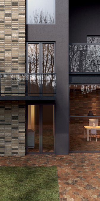 OUTDOOR FLOOR TILES Bricklane | Marca Corona ceramic tiles