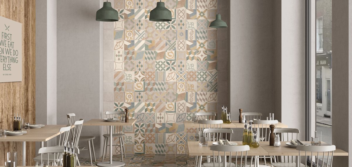 COMMERCIAL TILES Chalk | Marca Corona ceramic tiles