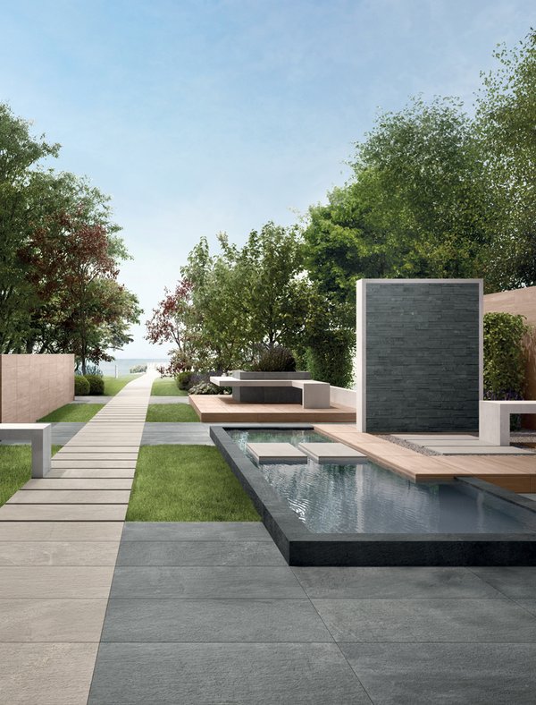 Image of the collection Matrix, OUTDOOR TILES, STONE EFFECT