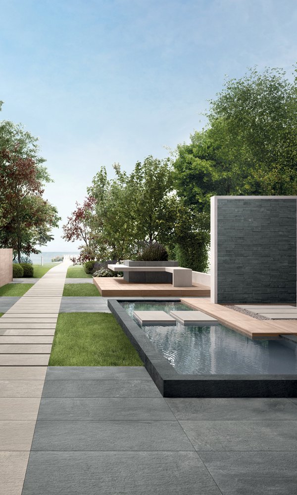 Image of the collection Matrix, OUTDOOR TILES, STONE EFFECT