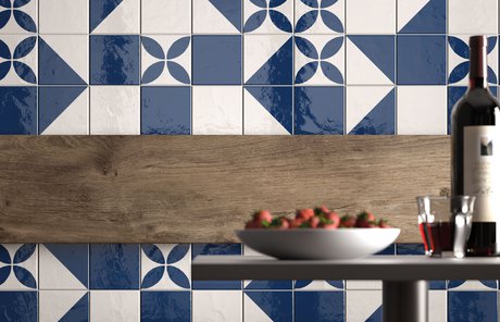 Maiolica: Marca Corona porcelain stoneware tiles