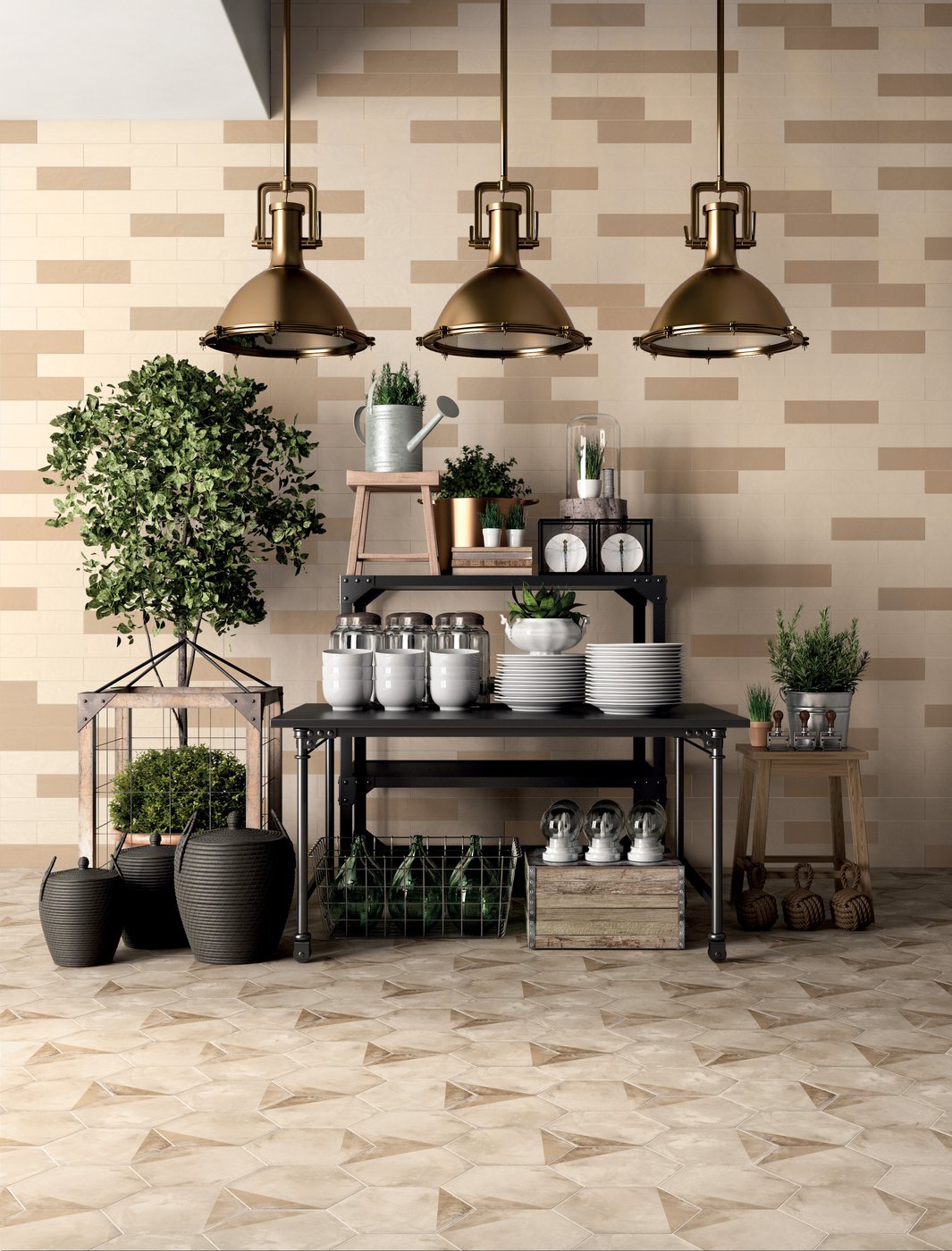 Hexagon Terracotta Tile For Floors And Walls Terra Marca Corona