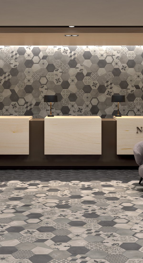 Image of the collection Terra, Commercial spaces, TERRACOTTA AND CONCRETE EFFECT, DESIGN & DECOR EFFECT