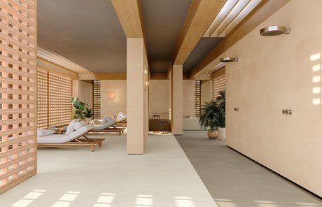Image of the collection Calcecreta, Commercial spaces, TERRACOTTA AND CONCRETE EFFECT
