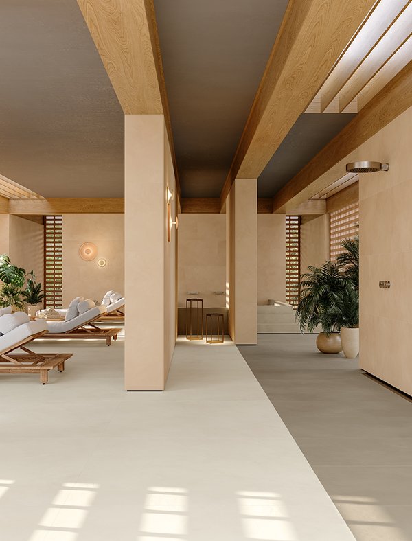 Image de la collection Calcecreta, Espaces résidentiels, EFFET TERRE CUITE ET CIMENT