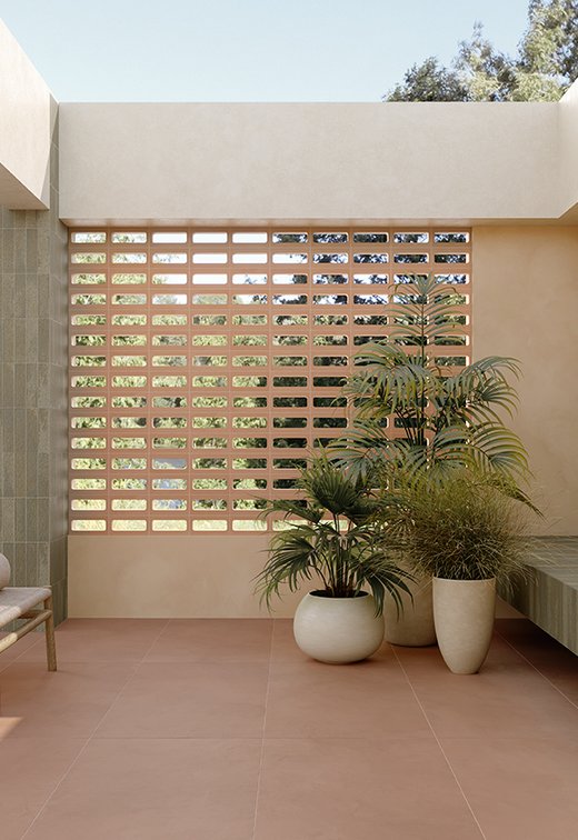 Image of the collection Calcecreta, Residential settings, OUTDOOR TILES, TERRACOTTA AND CONCRETE EFFECT