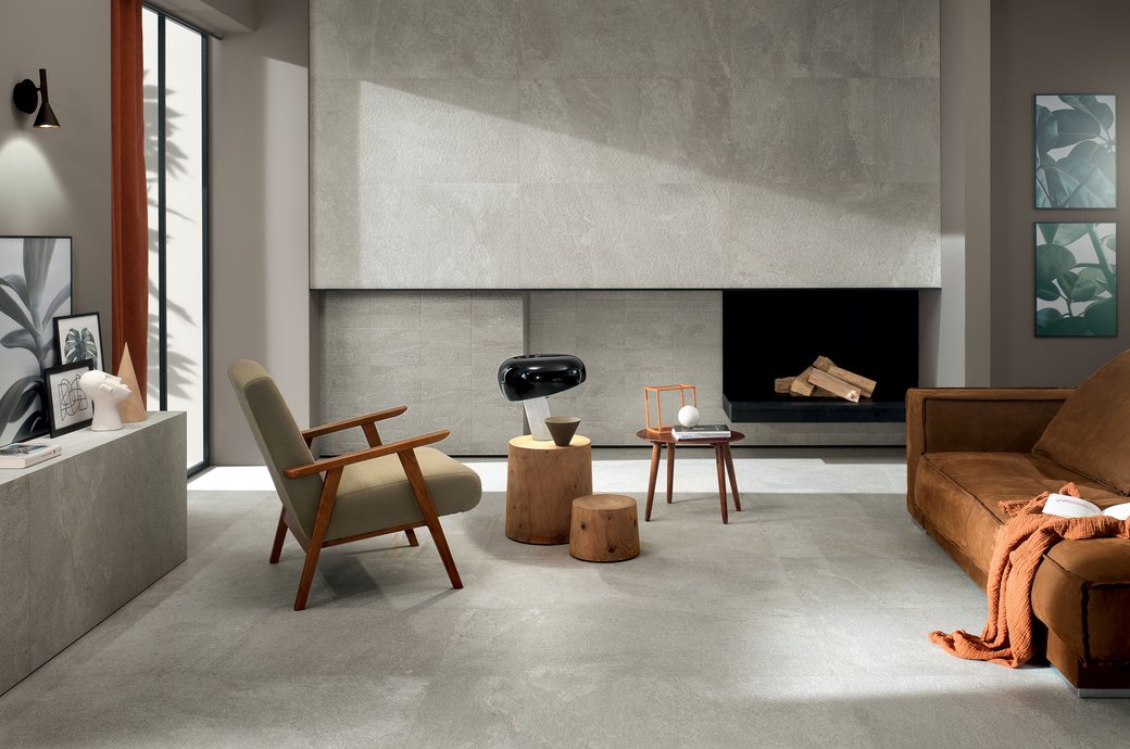 Kitchen, living room and bedroom tiles Arkiquartz | Marca Corona ceramic tiles