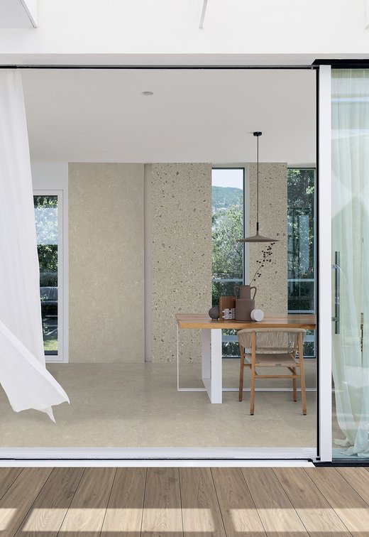 Bild der Kollektion Arkistyle, Wohnräume, AUßENBEREICH, STEINOPTIK, HOLZOPTIK