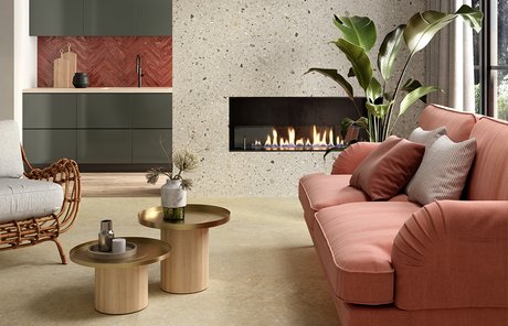 Bild der Kollektion Arkistyle, Wohnräume, STEINOPTIK, HOLZOPTIK, TERRAKOTTA- UND ZEMENTEFFEKT