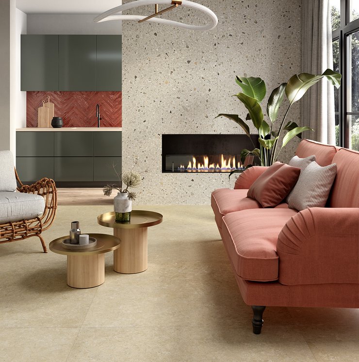 Image of the collection Arkistyle, Residential settings, STONE EFFECT, WOOD EFFECT, TERRACOTTA AND CONCRETE EFFECT
