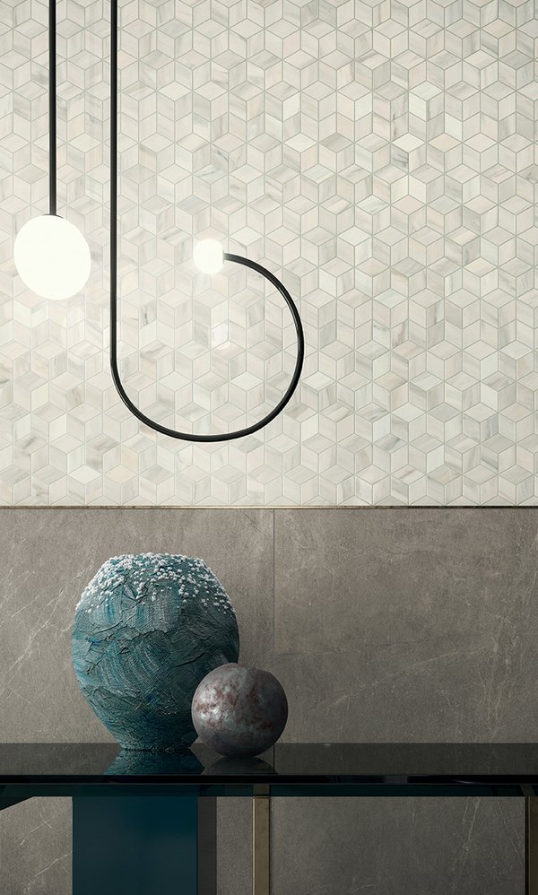 GREY TILES Foyer Royal | Marca Corona ceramic tiles