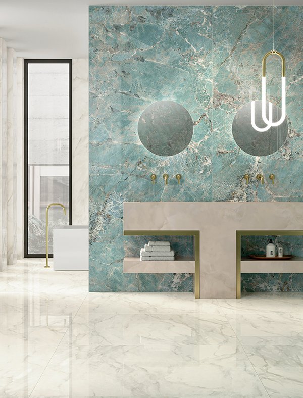 PIASTRELLE BIANCHE Foyer Royal | Marca Corona ceramic tiles
