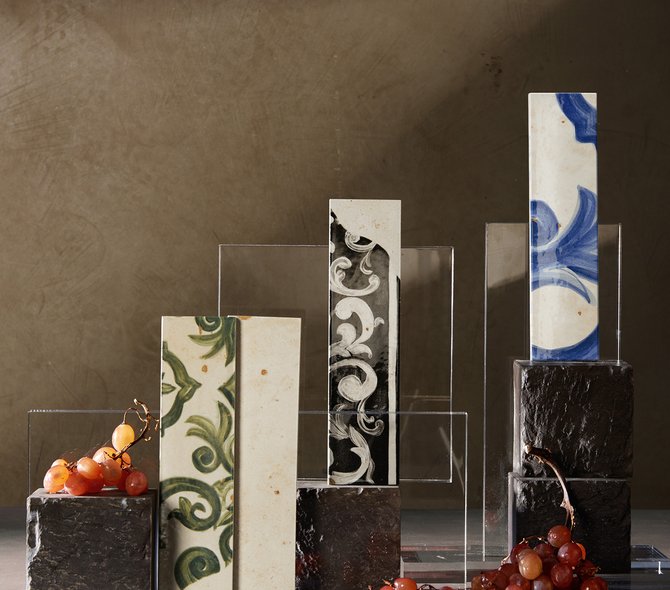  Miniature Fregio | Marca Corona ceramic tiles