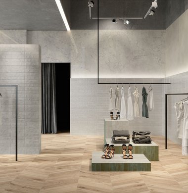 Immagine della collezione Miniature Fuoco, Spazi residenziali, EFFETTO METALLO, EFFETTO BRICK