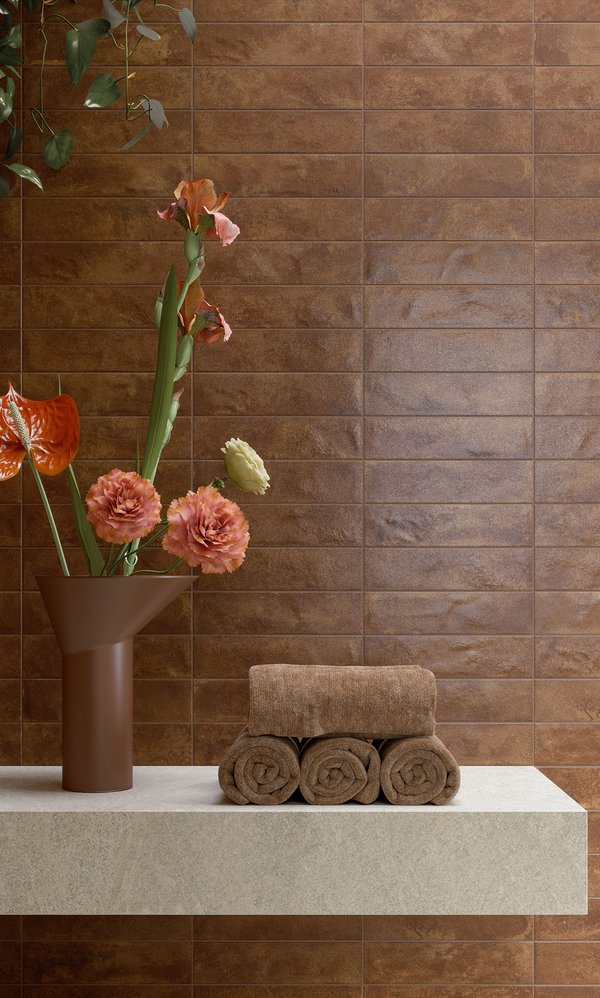 BROWN TILES Miniature Fuoco | Marca Corona ceramic tiles