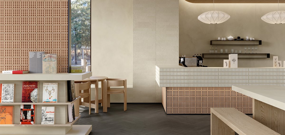 Image de la collection Longarine Calcecreta, ESPACES COMMERCIAUX, EFFET TERRE CUITE ET CIMENT, EFFET DESIGN & DÉCO
