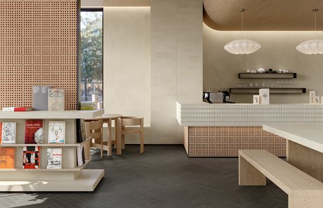 Image of the collection Longarine Calcecreta, Commercial spaces, TERRACOTTA AND CONCRETE EFFECT, DESIGN & DECOR EFFECT