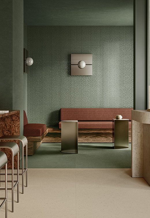 Image of the collection Multiforme Mira, Commercial spaces, TERRACOTTA AND CONCRETE EFFECT, DESIGN & DECOR EFFECT