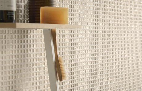 Image of the collection Multiforme Mira, BATHROOM TILES, Residential settings, TERRACOTTA AND CONCRETE EFFECT