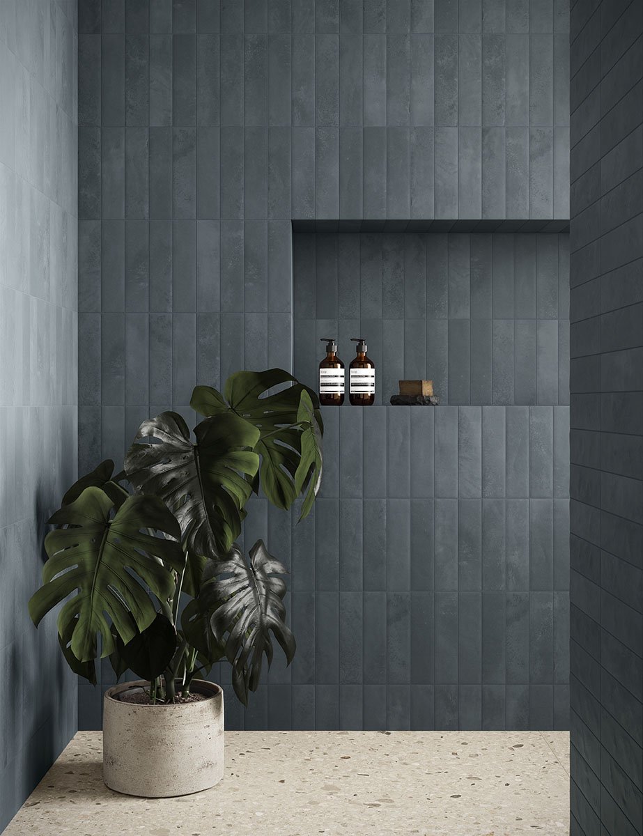 Brocca in Ceramica di Deruta Arabesco Blu Dipinta a Mano Litri 0,50 l | 500cc