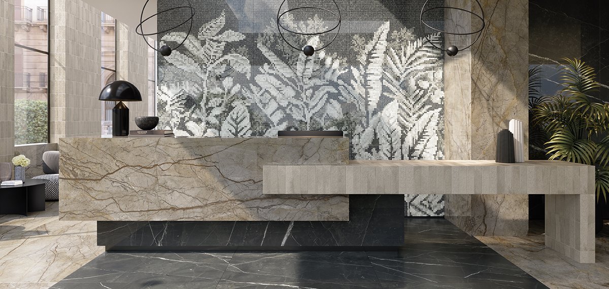 Immagine della collezione Scultorea, Spazi residenziali, EFFETTO MARMO