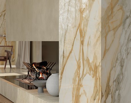 Immagine della collezione Scultorea, Spazi residenziali, EFFETTO MARMO