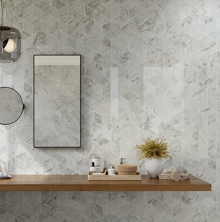 Immagine della collezione Scultorea, Bagno, EFFETTO MARMO