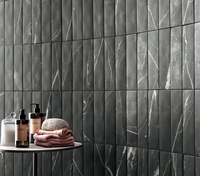 Изображение коллекции Miniature Scultorea, коммерческое помещение, мрамор, ЭФФЕКТОМ КИРПИЧА