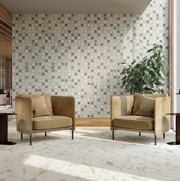 Immagine della collezione Scultorea, Spazi residenziali, EFFETTO MARMO