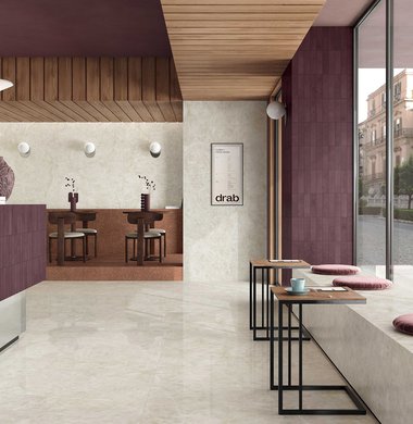 Image of the collection Scultorea Delicata, Residential settings, MARBLE EFFECT