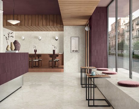 Immagine della collezione Scultorea Delicata, Spazi residenziali, EFFETTO MARMO