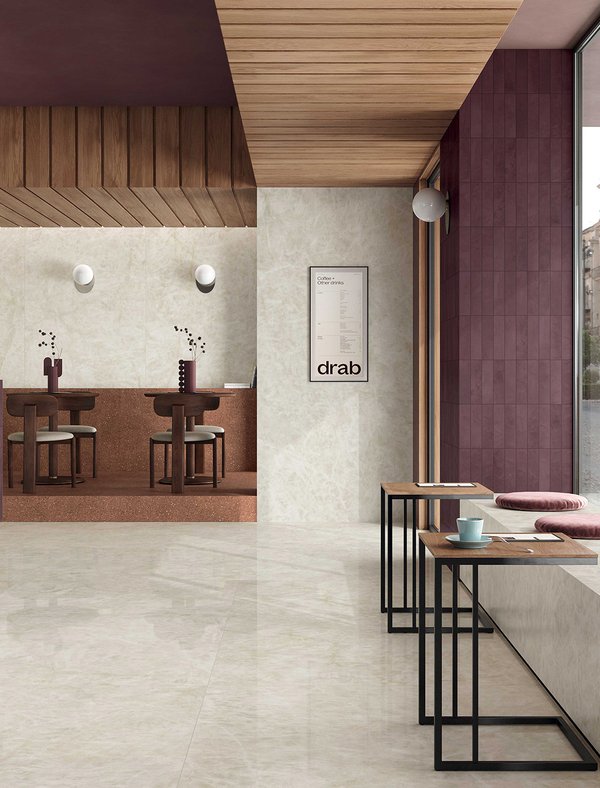 Immagine della collezione Scultorea Delicata, Spazi residenziali, EFFETTO MARMO