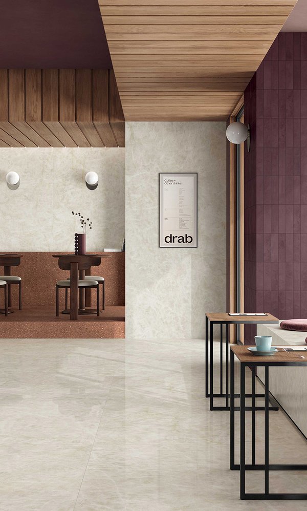 Image of the collection Scultorea Delicata, Residential settings, MARBLE EFFECT