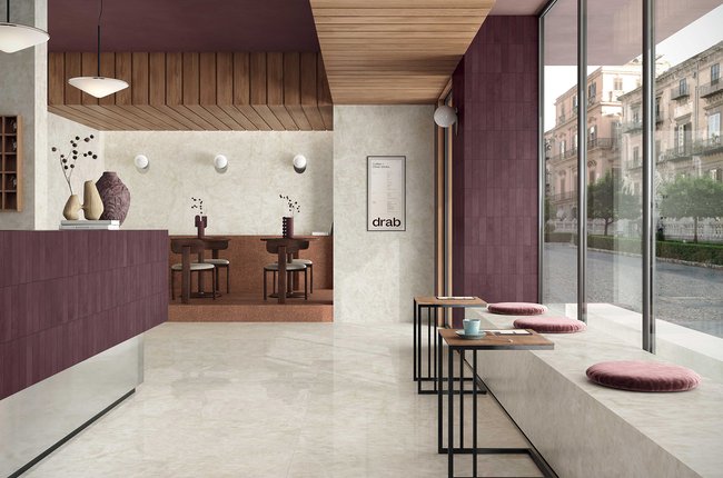 Image of the collection Scultorea Delicata, Residential settings, MARBLE EFFECT