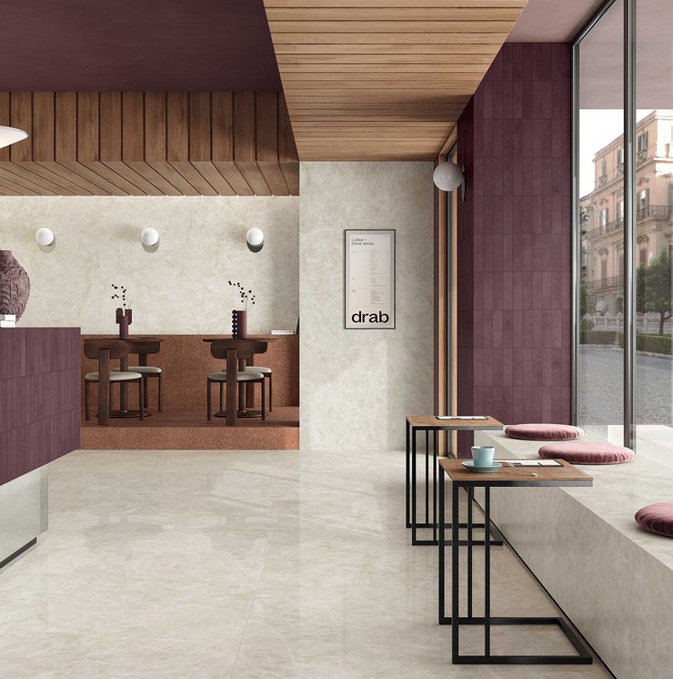 Image of the collection Scultorea Delicata, Residential settings, MARBLE EFFECT