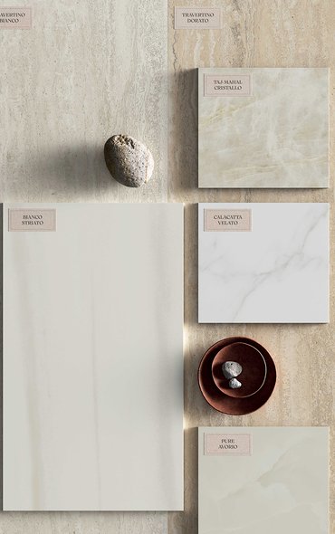 Image of the collection Scultorea Delicata, Residential settings, MARBLE EFFECT