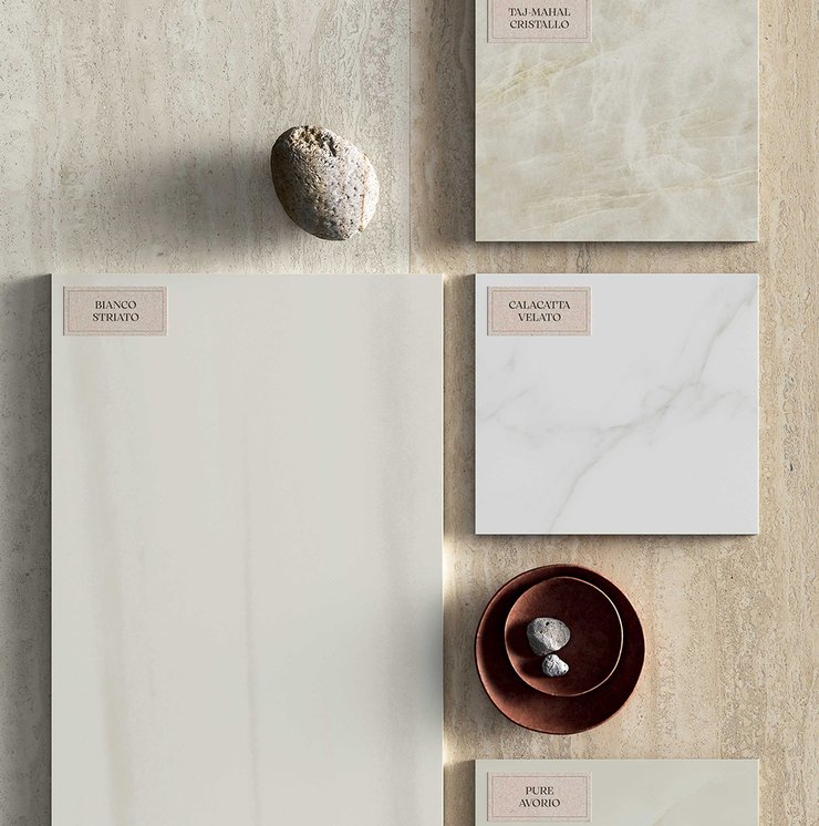 Bild der Kollektion Scultorea Delicata, MARMOROPTIK