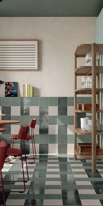 Bild der Kollektion Terrasale, Gewerbeflächen, TERRAKOTTA- UND ZEMENTEFFEKT