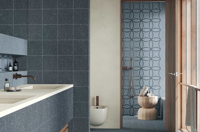 Image of the collection Terrasale, BATHROOM TILES, TERRACOTTA AND CONCRETE EFFECT