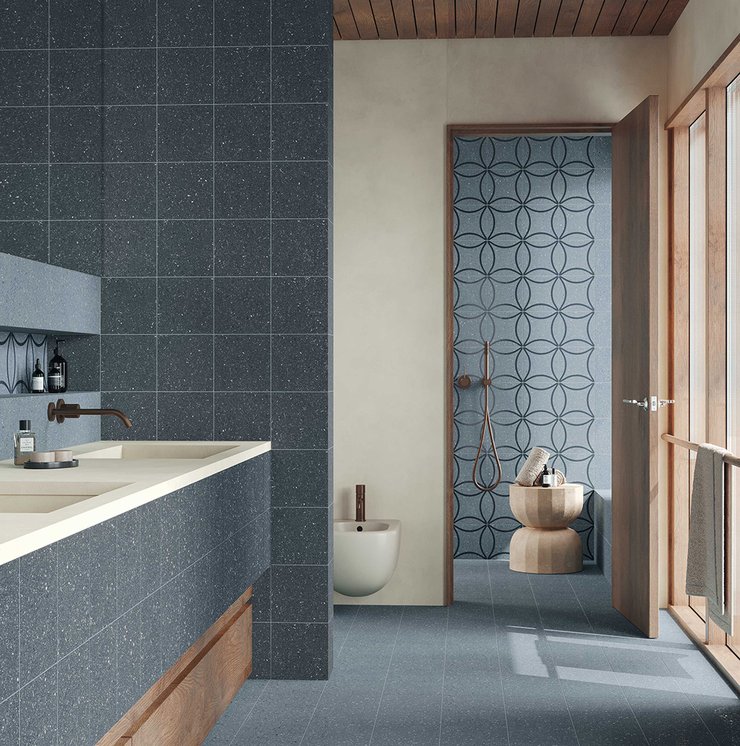 Image of the collection Terrasale, BATHROOM TILES, TERRACOTTA AND CONCRETE EFFECT